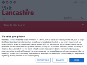 'visitlancashire.com' screenshot