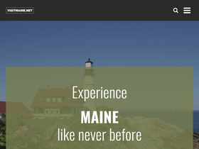 'visitmaine.net' screenshot