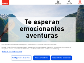 'visitnorway.es' screenshot