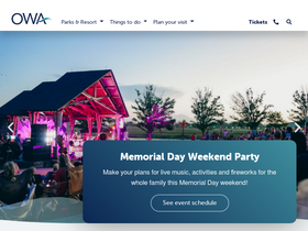 'visitowa.com' screenshot