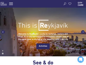'visitreykjavik.is' screenshot