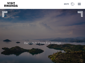 'visitrwanda.com' screenshot