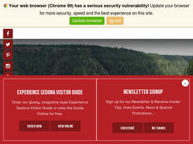 'visitsedona.com' screenshot