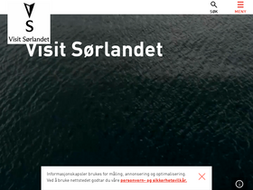 'visitsorlandet.com' screenshot