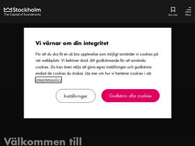'visitstockholm.se' screenshot