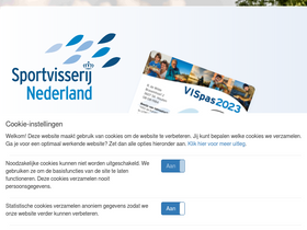 'vispas.nl' screenshot