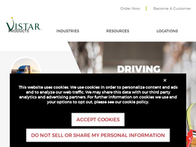 'vistar.com' screenshot