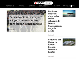 'vistazo.com' screenshot
