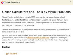 'visualfractions.com' screenshot