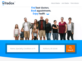 'vitadox.com' screenshot