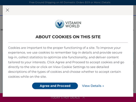 'vitaminworld.com' screenshot