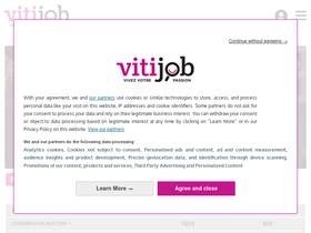 'vitijob.com' screenshot