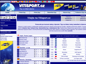'vitisport.cz' screenshot