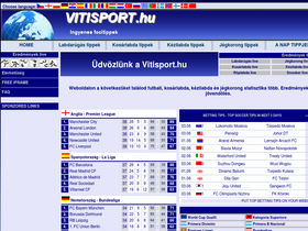 'vitisport.hu' screenshot