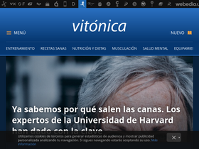 'vitonica.com' screenshot