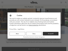 'vitra.com' screenshot