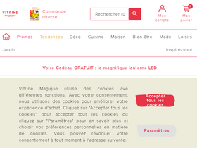 'vitrinemagique.com' screenshot
