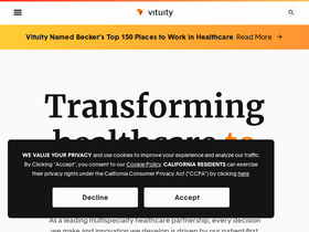 'vituity.com' screenshot