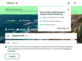 'vivaaerobus.com' screenshot