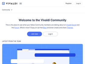 'vivaldi.net' screenshot