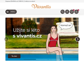 'vivantis.cz' screenshot