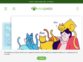 'vivapets.com' screenshot