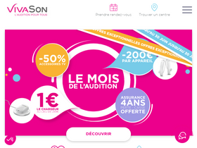 'vivason.fr' screenshot