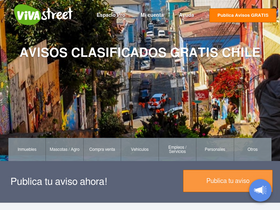 'vivastreet.cl' screenshot