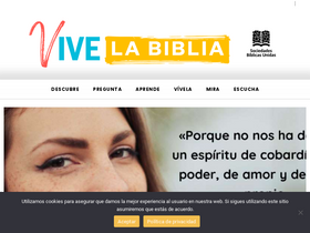 'vivelabiblia.com' screenshot