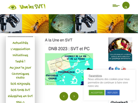 'vivelessvt.com' screenshot