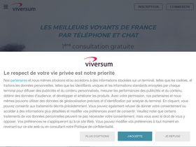 'viversum.fr' screenshot
