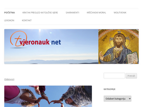 'vjeronauk.net' screenshot