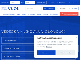 'vkol.cz' screenshot