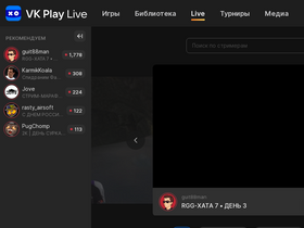 'vkplay.live' screenshot