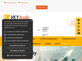 'vkyanaliz.com' screenshot