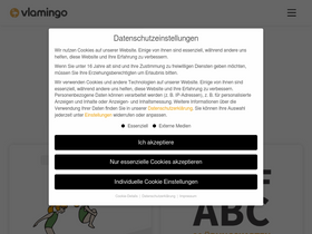 'vlamingo.de' screenshot