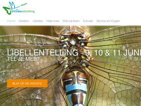 'vlinderstichting.nl' screenshot