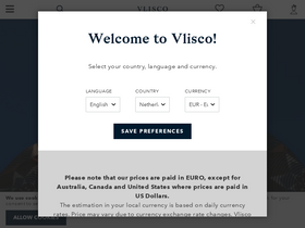 'vlisco.com' screenshot