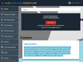 'vlsi-backend-adventure.com' screenshot