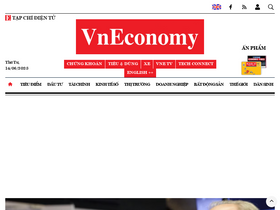 'vneconomy.vn' screenshot