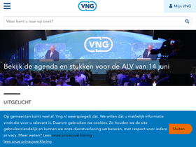 'vng.nl' screenshot