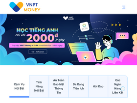 'vnptpay.vn' screenshot