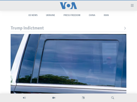 'voanews.com' screenshot