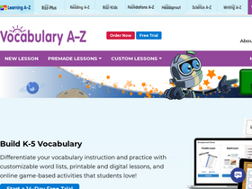 'vocabularya-z.com' screenshot