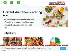 'voedingscentrum.nl' screenshot