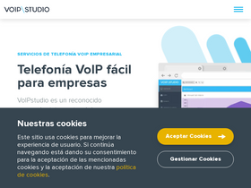 'voipstudio.es' screenshot