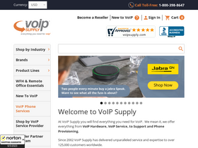 'voipsupply.com' screenshot