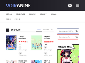 'voiranime.com' screenshot