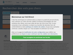 'vol-direct.fr' screenshot