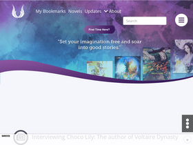 'volarenovels.com' screenshot